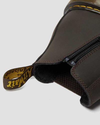 Botas Chelsea Dr Martens Junior 2976 Wildhorse Cuero Para Niños DR9898I